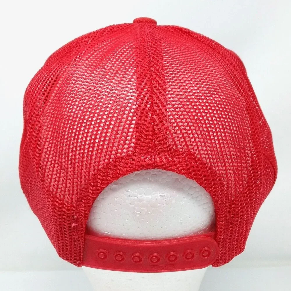 Vintage St. Louis Cardinals MLB Baseball Red Mesh Trucker Rope Hat Cap Snapback